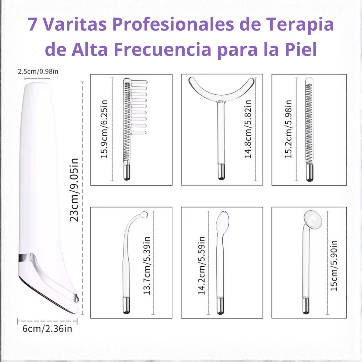 Maquina facial 6 en 1